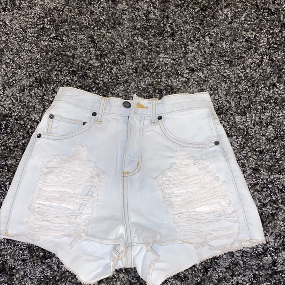 CARMAR denim jean shorts